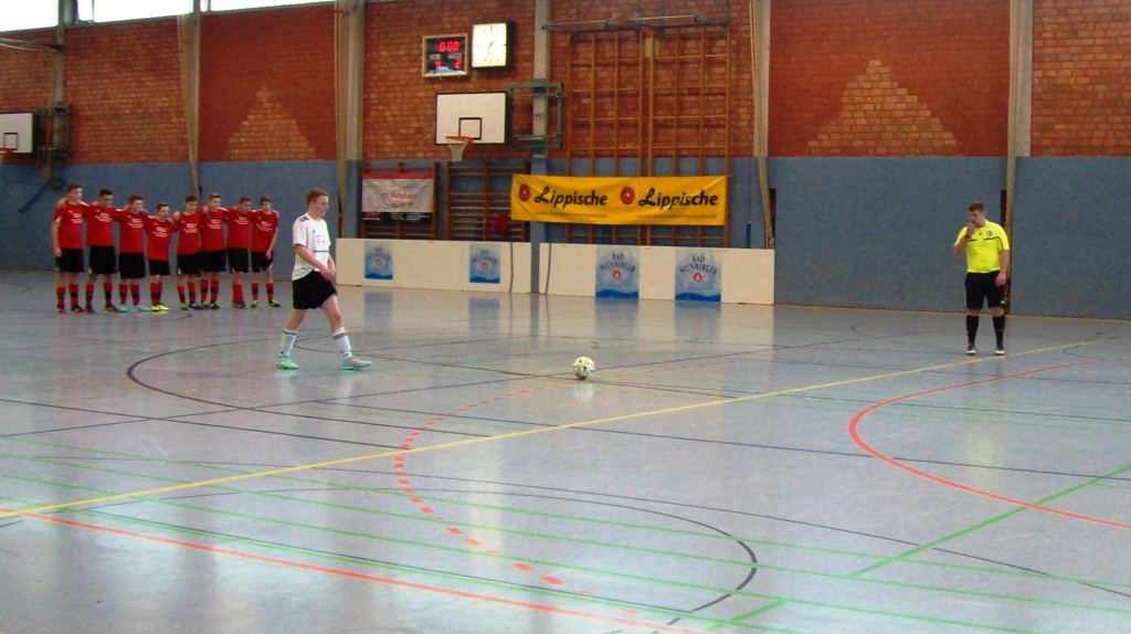 Neunmeterschießen im Finale
